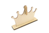 Porte-photo couronne en bois pince - Wooden Shapes – 10doigts.fr
