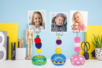 portafotos modelado con pasta autodurciente - Kits listos para usar – 10doigts.fr