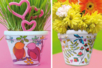 Transparent Flower Pot to Color - 1 - Mother's Day Crafts - 10doigts.com - Mother's Day Crafts – 10doigts.fr