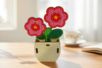 Flower Pot Diamond Painting Kit - 1 - Diamond Painting: Complete Kit - 10doigts.com - Diamond Painting: Complete Kit – 10doigts.fr