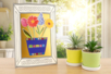 Floral Picture for Mother's Day - 1 - Mother's Day Crafts - 10doigts.com - Mother's Day Crafts – 10doigts.fr