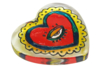 Peinture sur verre - Presse-papier coeur - Glass Supports – 10doigts.fr