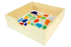 organizador de correo madera mosaicos - Objetos de madera para la cocina – 10doigts.fr