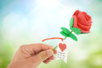 Rubber Roses to Make - 3 - Creative Kits for Mother's Day - 10doigts.com - Creative Kits for Mother's Day – 10doigts.fr