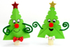 Árbol de Navidad divertido de papel - Soportes de corcho – 10doigts.fr
