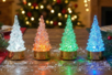 Multicolored LED Christmas Trees - 4 Pieces - 1 - Lighting Articles, String Lights and LED Candles - 10doigts.com - Lighting Articles, String Lights and LED Candles – 10doigts.fr