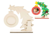 Abeto portafotos de madera - Decoraciones de Navidad de madera – 10doigts.fr