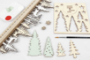 Escena bosque de madera a montar  - Deco en madera cruda – 10doigts.fr