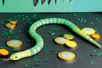 Natural Wooden Snake - 2 - Wooden Animals - 10doigts.com - Wooden Animals – 10doigts.fr