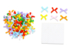Multicolored Ribbon Bows - 100 Pieces - 1 - Ribbons and Bows - 10doigts.com - Ribbons and Bows – 10doigts.fr