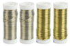 Thick Metal Wire Ø 0.6 mm - 4 Coils Gold and Silver - 1 - Metal Wire - 10doigts.com - Metal Wire – 10doigts.fr
