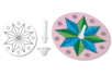 Coloring Spinners - 4 Pieces - 3 - Coloring Shapes and Drawings - 10doigts.com - Coloring Shapes and Drawings – 10doigts.fr