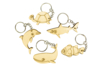 Set de 5 llaveros en madera - animales marinos - Llaveros – 10doigts.fr