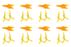 Chick Beaks and Feet to Plant - 8 pcs - 2 - Googly Eyes - 10doigts.com - Googly Eyes – 10doigts.fr