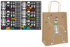 Pegatina Esqueleto Halloween - Gomets Halloween – 10doigts.fr