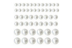 Pearlized White Adhesive Cabochons - 1 Sheet - 5 - Cabochons - 10doigts.com - Cabochons – 10doigts.fr