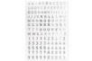 Metallic Alphabet and Number Stickers - Gold or Silver - 2 - Alphabet Stickers, Messages - 10doigts.com - Alphabet Stickers, Messages – 10doigts.fr