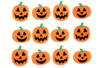 Pumpkin Felt Stickers - 12 pcs - 1 - Halloween Creative Accessories - 10doigts.com - Halloween Creative Accessories – 10doigts.fr