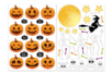 stickers calabazas y brujas - Kits creativos de Halloween – 10doigts.fr