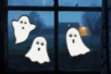 Make Ghost Stickers for Windows - 1 - Halloween Crafts - 10doigts.com - Halloween Crafts – 10doigts.fr