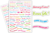 Message Stickers - 114 pcs - 1 - Celebration Messages - 10doigts.com - Stickers Father's Day – 10doigts.fr