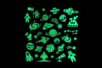 Glow-in-the-Dark "Space" Stickers - 30 Pieces - 2 - Phosphorescent Stickers - 10doigts.com - Phosphorescent Stickers – 10doigts.fr