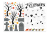 pegatinas tumbas fantasmas - Kits creativos de Halloween – 10doigts.fr