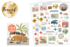 Travel and Vacation Stickers - 104 pcs - 1 - Fancy Stickers - 10doigts.com - Fancy Stickers – 10doigts.fr