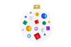 strass cuadrado pasta moldear - Strass – 10doigts.fr