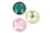 Round Self-Adhesive Rhinestones, Multicolored - 72 pcs - 3 - Sticker rhinestones - 10doigts.com - Sticker rhinestones – 10doigts.fr