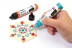 Bolígrafo de pintura 3D slow art- Colores opacos - Pintura en relieve – 10doigts.fr