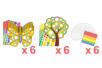 SUPER PROMO : 3 kits gommettes - Kits creativos gomets – 10doigts.fr