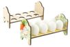 Soporte de madera 8 huevos - Soportes de Pascua para decorar – 10doigts.fr