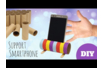Smartphone Stand with a Cardboard Roll - 1 - Upcycling Crafts: Recycling Ideas for All Year Round - 10doigts.com - Upcycling Crafts: Recycling Ideas for All Year Round – 10doigts.fr