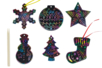 Scratch Card Christmas Ornaments - 60 Pieces - 3 - Scratch and Punch Cards - 10doigts.com - Scratch and Punch Cards – 10doigts.fr