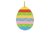White Cardboard Eggs for Hanging - 6 pcs - 10 - Easter Decor Supports - 10doigts.com - Easter Decor Supports – 10doigts.fr