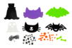 Halloween Foam Hanging Kit - 20 Pieces - 2 - Halloween Craft Kits - 10doigts.com - Halloween Craft Kits – 10doigts.fr