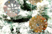 suspensiones navideñas para clavar - Actividades manuales decoraciones del árbol de Navidad – 10doigts.fr