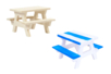 Miniature Wooden Picnic Table - 4 - Miniature Universe: Dollhouse and Miniatures - 10doigts.com - Miniature Universe: Dollhouse and Miniatures – 10doigts.fr