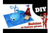 3D Picture: Whale and Pirate Ship - 2 - Craft Activities for Boards - 10doigts.com - Manual Activities - Create and Decorate Large Format Boards – 10doigts.fr