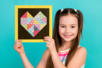 cuadro corazón regalo día de las madres niños - Kits creativos en Papel – 10doigts.fr