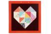 cuadro corazón rojo - Kits creativos en Papel – 10doigts.fr
