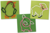 Caterpillar Canvas - 1 - Craft Activities for Boards - 10doigts.com - Manual Activities - Create and Decorate Large Format Boards – 10doigts.fr
