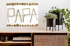 cuadro papá madera flotante - Manualidades día del padre – 10doigts.fr