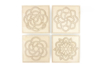 Wooden Flower Puzzle Boards - 4 Pieces - 3 - Puzzles - 10doigts.com - Puzzles – 10doigts.fr