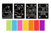 Halloween Sticker Boards - 4 Pieces - 1 - Halloween Craft Kits - 10doigts.com - Halloween Craft Kits – 10doigts.fr