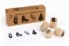 Wooden Christmas Stamps - 4 Pieces - Christmas Stencils and Stamps – 10doigts.fr