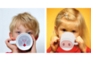 taza con nariz de animal en el fondo - LIQUIDACIÓN, Fin de serie – 10doigts.fr
