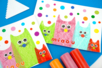 Raclette Painting: Cute Kittens - 3 - Animal Crafts: Our Creative Ideas for Children - 10doigts.com - Animal Crafts: Our Creative Ideas for Children – 10doigts.fr