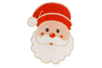 Cabeza de padre Noël en madera - 20 cm - Decoraciones de Navidad de madera – 10doigts.fr